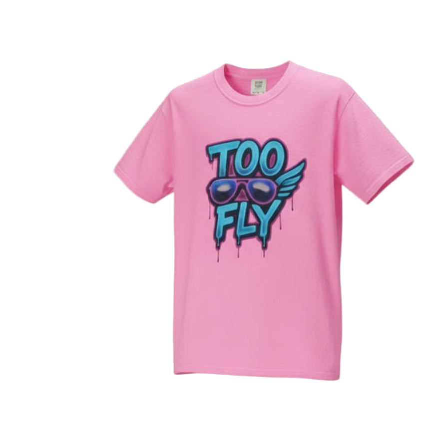 Too Fly Streetwear T-Shirt in support of breast cancer awareness a portion will be donated to Breast Cancer Awareness