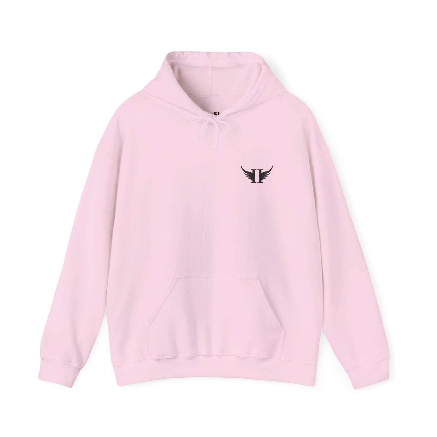 TooFly Minimalist Unisex Hooded Sweatshirt with Wings Design