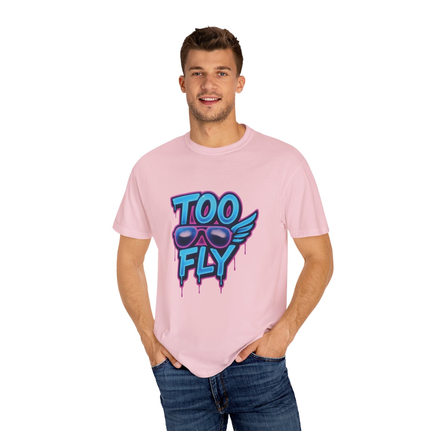 Too Fly Streetwear T-Shirt in support of breast cancer awareness a portion will be donated to Breast Cancer Awareness
