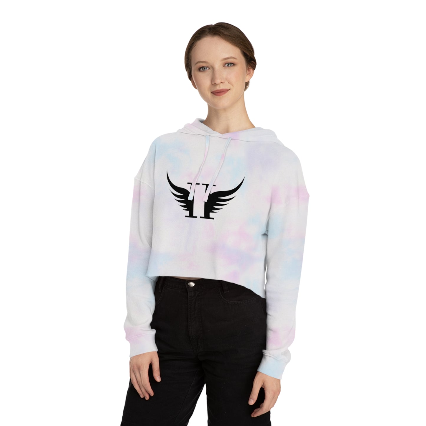 Female Stay Elevated Crop Hoodie