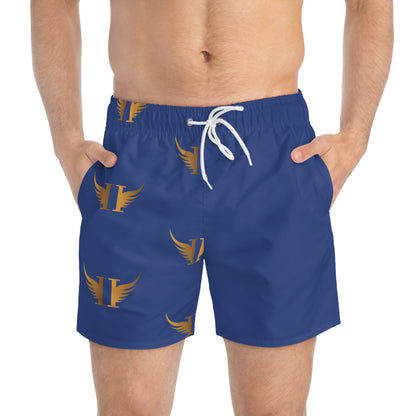 Stylish Swim Trunks for Men, Perfect Summer Beach Wear, Ideal for Pool Parties, Vacation Essentials, AOP Design with Custom Artwork
