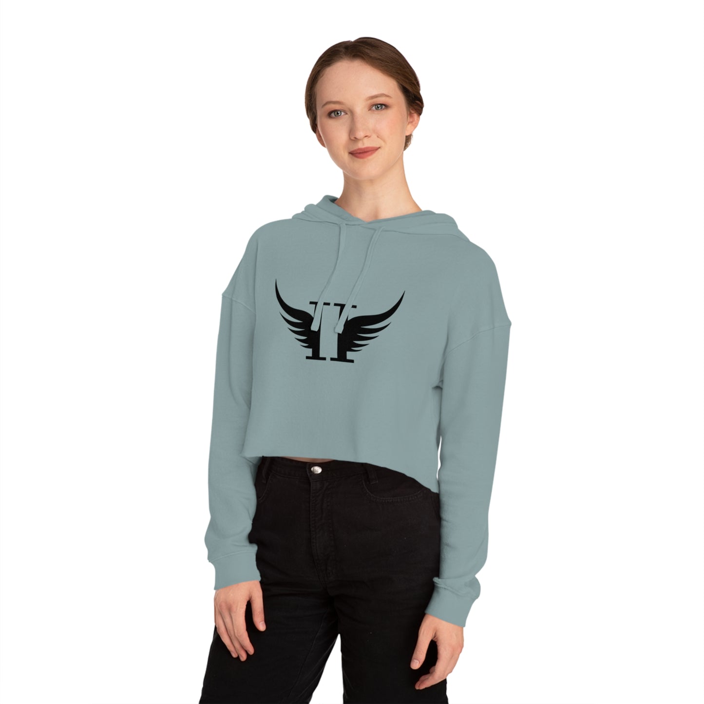 Female Stay Elevated Crop Hoodie