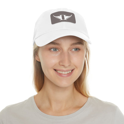 Too Fly Leather Patch Cap