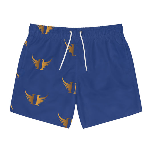 Stylish Swim Trunks for Men, Perfect Summer Beach Wear, Ideal for Pool Parties, Vacation Essentials, AOP Design with Custom Artwork