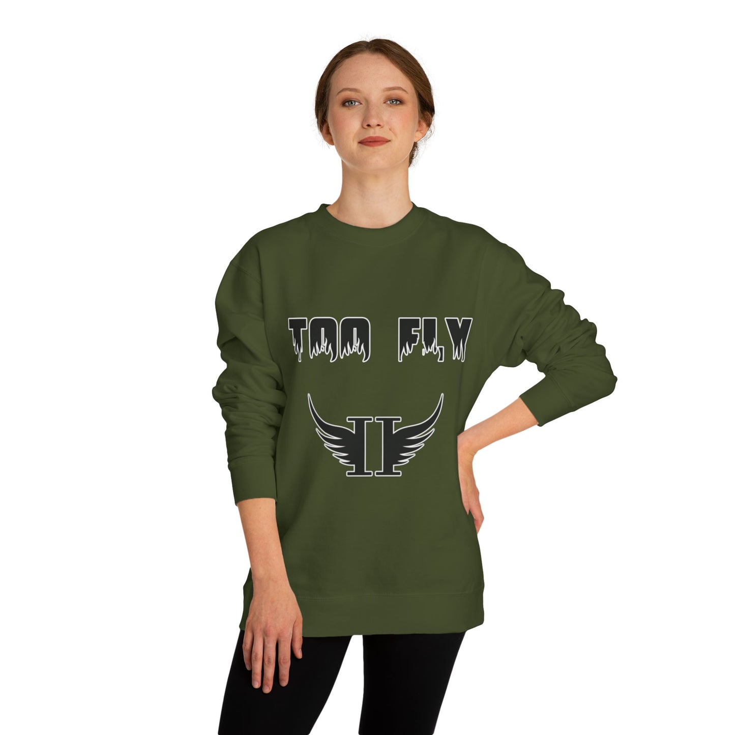 Too Fly Crew Neck Sweatshirt