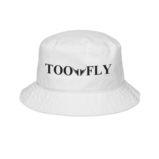 Fly Embroidered Bucket Hat