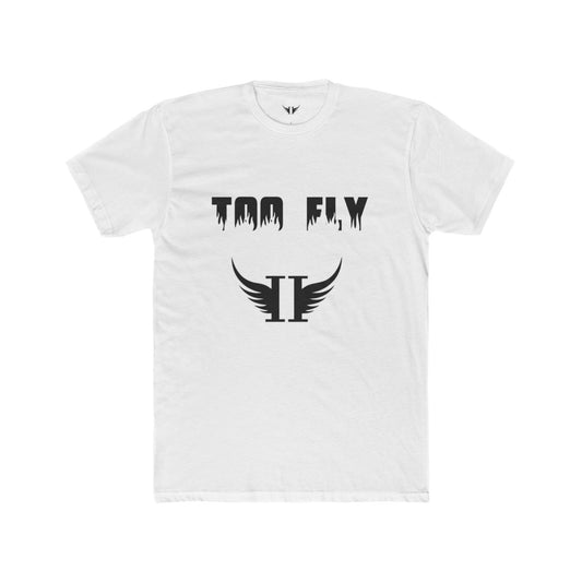 Too Fly Unisex Cotton Crew Tee - Stylish Urban Fashion