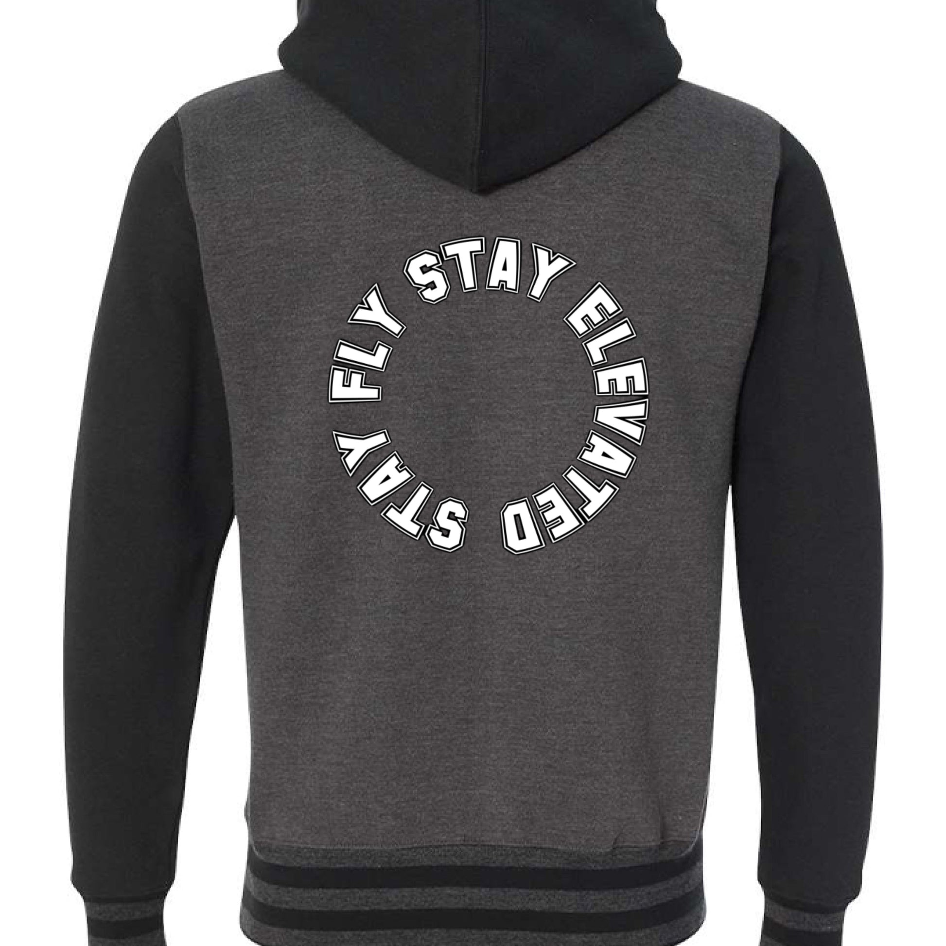 Charcoal Heather/ Black - BACK